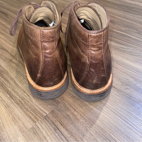UGG MEN DAGMANN GRIZZLY CHUKKAS SLIP ON LEATHER SHOE US 12 /  EU 45.5 /  UK 11